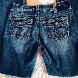 SILVER JEANS Suki Mid slim boot jeans